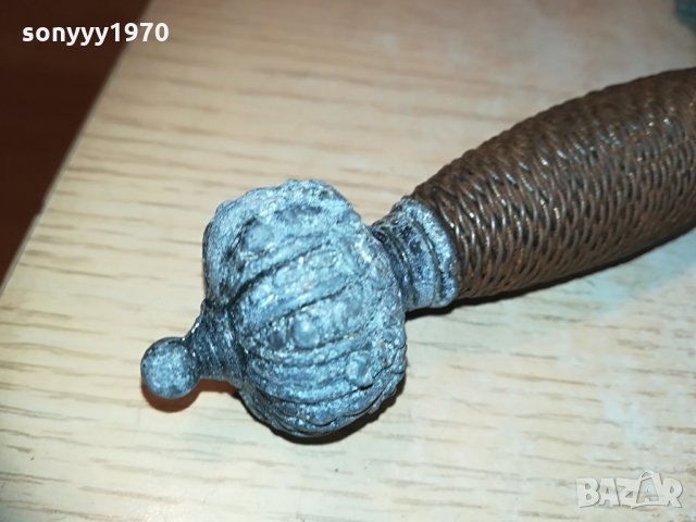 античен нож/кама 43х10см внос германия 0205211327, снимка 6 - Антикварни и старинни предмети - 32740939