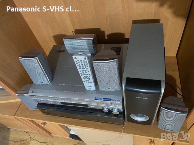 DVD-VHS home cinema sistem Samsung  DVD-CM500, снимка 2 - Ресийвъри, усилватели, смесителни пултове - 43702405