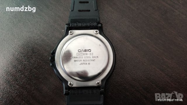 CASIO MW-30 JAPAN 1987 колекционерски, снимка 6 - Мъжки - 37474684