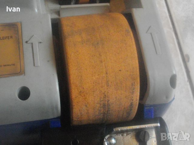 Ел.Точиларска Сухо Заточваща Машина Станция-3 Камъка-Бавна Скорост-60 Вата/200 об/мин-Ъгъл 0-45 Гр, снимка 11 - Други инструменти - 44873336