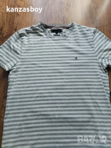Tommy Hilfiger - страхотна мъжка тениска L, снимка 4 - Тениски - 50131193
