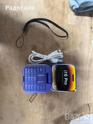 Сгъваем мобилен телефон i16 Pro – 2 SIM, камера, фенерче, FM радио., снимка 5 - Apple iPhone - 51354814
