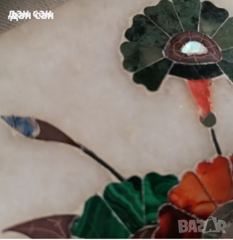 Перу Египет Индия мрамор мозайка полускъпоценни камани, снимка 10 - Статуетки - 30804492