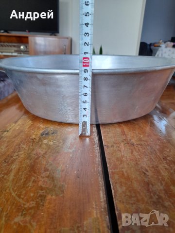 Стара алуминиева тава,тепсия #4, снимка 2 - Други ценни предмети - 43836311