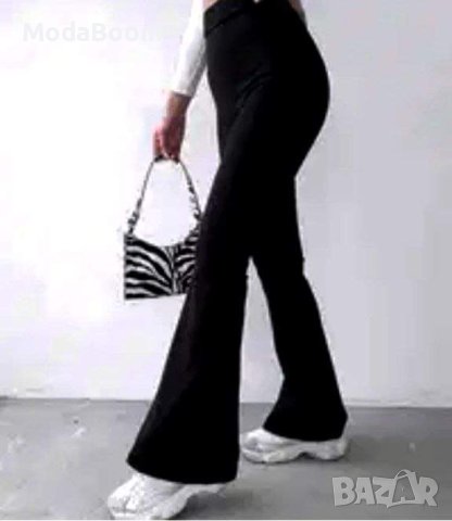 🖤Тип Чарлстон черен оформящ дамски панталон🖤