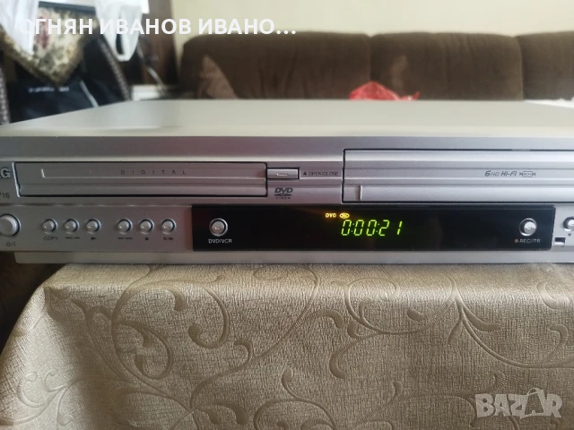 LG VC8716 COMBO HI-FI VHS Топ модел+ дистанционно , снимка 4 - Плейъри, домашно кино, прожектори - 51384688