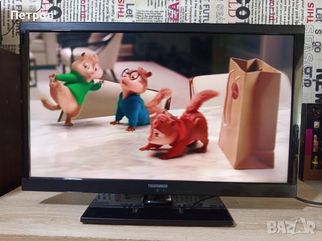 Телевизор LCD"Telefunken"24"с вграден ДВД плейър, снимка 11 - Телевизори - 53440133