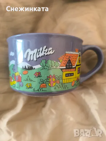 Порцеланова великденска чаша Milka/Милка, снимка 1