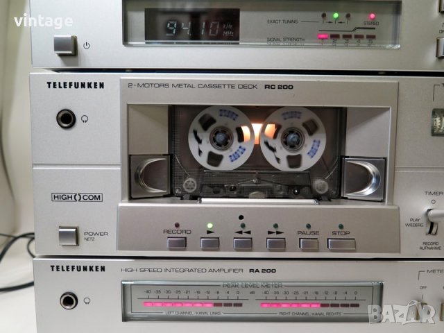 Telefunken set RA 200_RC 200_RT 200, снимка 6 - Аудиосистеми - 38017650
