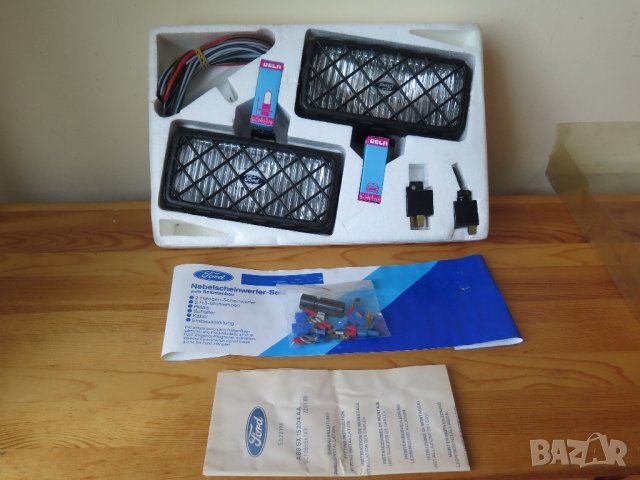 FORD Original Halogen-Ретро автомобилни фарове за мъгла  -оригинални за  FORD, 1988год, снимка 11 - Аксесоари и консумативи - 39484331