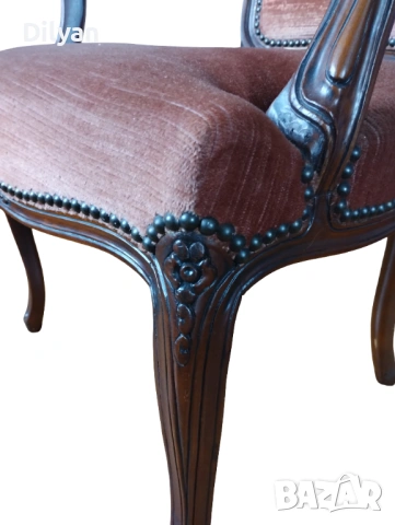 Кресло Луи XV, снимка 3 - Дивани и мека мебел - 53437882