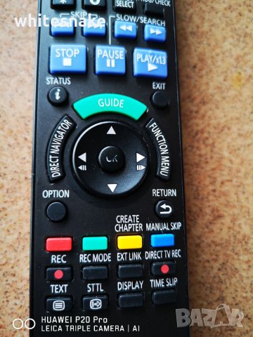 Panasonic N2QAYB000336 Original Remote Control for DVD/HDD Recorder , снимка 3 - Аудиосистеми - 32311390