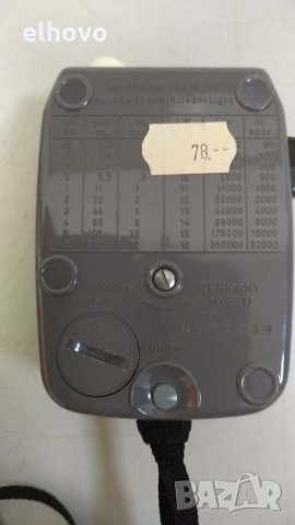 Светломер Gossen sixtar cds, снимка 5 - Светкавици, студийно осветление - 33504719