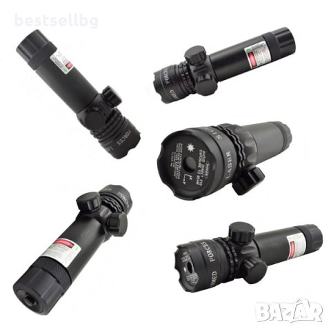 Зелен лазерен прицел мерник за оръжие въздушна ловна пушка бързомерец, снимка 5 - Оборудване и аксесоари за оръжия - 28966202