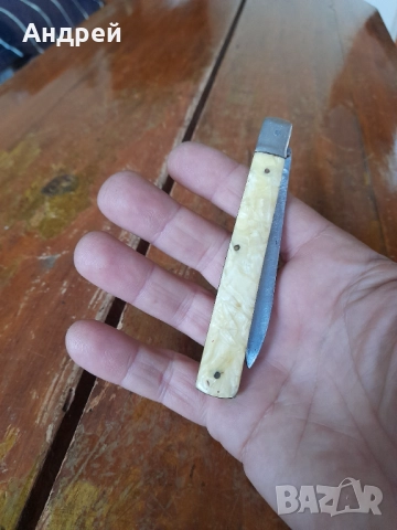 Стар джобен нож,ножче,ножка #159, снимка 3 - Други ценни предмети - 52283427