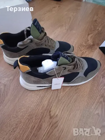 Продавам нови спортни обувки от естествена кожа 