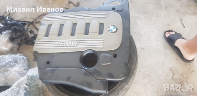 декоративен капак за двигател - БМВ/BMW/ -/е60/е61/- M57N2 3.0d 231кс., снимка 3 - Части - 33399582