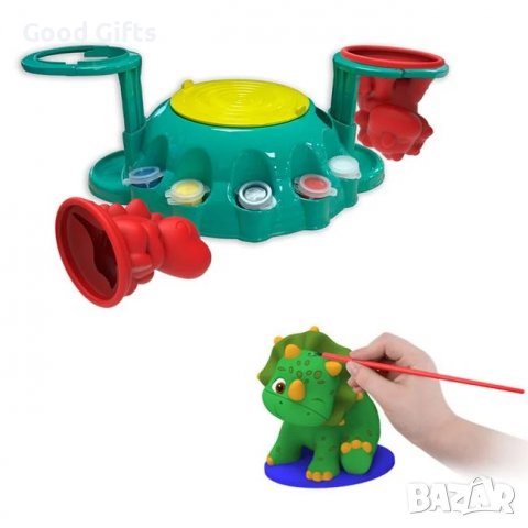 Комплект за изработка на скулптури с гипс - Динозаври, снимка 2 - Образователни игри - 39187197