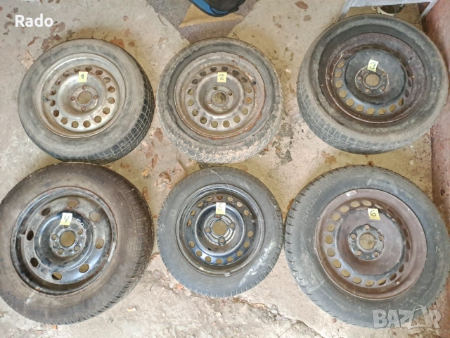 Гуми с джанти /6 броя/ Ниска цена, снимка 2 - Гуми и джанти - 53492078