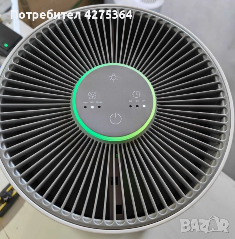 Пречиствател за въздух Afloia Kilo – 3-степенна филтрация, 1076 ft² покритие, 22 dB, 7 цвята светлин, снимка 2 - Овлажнители и пречистватели за въздух - 51931548