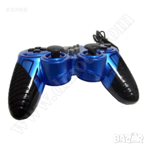 Джойстик с 17 бутона, с вибрация RoTech GamePad RT-51507 USB, снимка 3 - Джойстици и геймпадове - 33608365