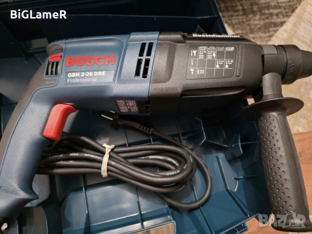 BOSCH GBH 2-26 DRE - 36 м. гаранция, чисто нов. Made in Germany, снимка 4 - Перфоратори - 53214859