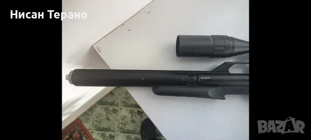 ПРОДАВАМ въздушна пушка;Gunpower Shadow 6.35 cal