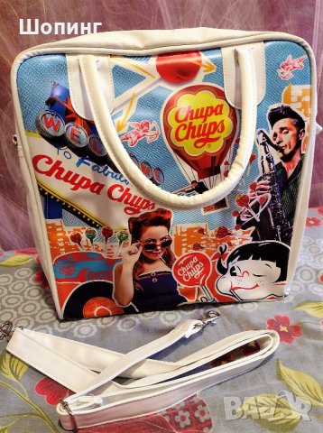 Нова голяма чанта  Chupa Chups!, снимка 4 - Чанти - 37337525