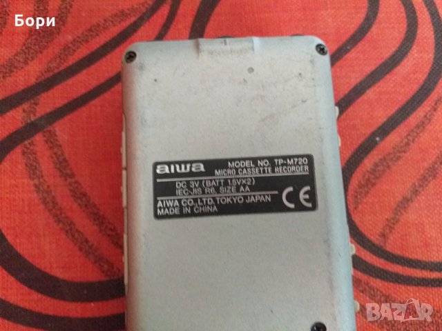 Диктофон AIWA, снимка 4 - Други - 26426983