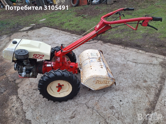 Мотоблок Pasquali ACME 15к.с.  фреза голям Italy, снимка 4 - Градинска техника - 49415663