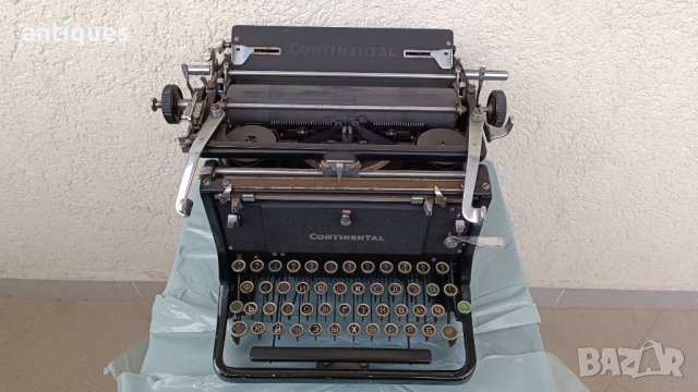 Стара пишеща машина Continental - Made in Germany - 1954 година - Антика, снимка 4 - Антикварни и старинни предмети - 39491413