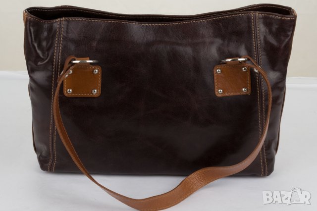 Дамска кожена кафява чанта Lattemiele , снимка 2 - Чанти - 37139662