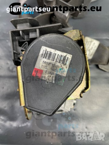 Преден ляв колан за БМВ е65 BMW e65 черен , 561078501, снимка 2 - Части - 40497831