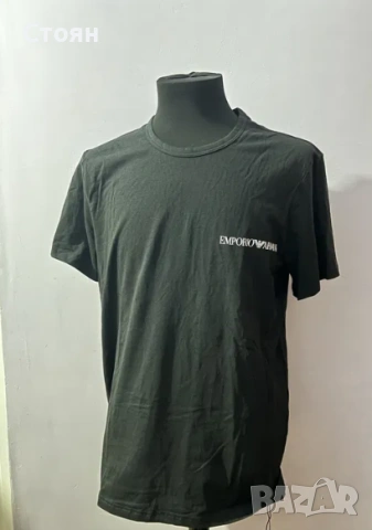 Emporio Armani - Мъжка Тениска. Черна.