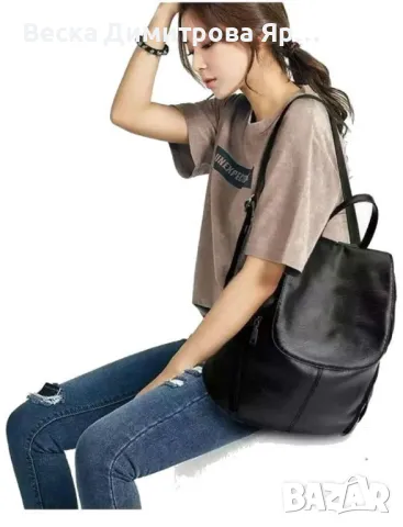 Елегантна, лека, водо и студоустойчива унисекс раница BAG89, снимка 4 - Раници - 49426037