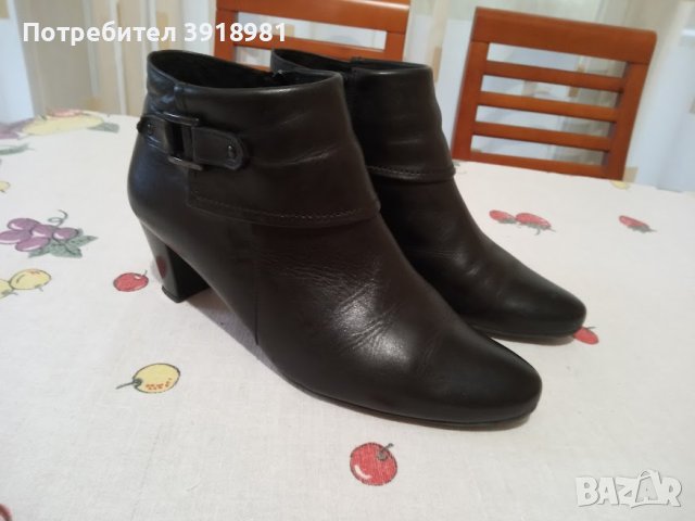 Продавам дамски боти "Gabor" № 40 , кожени ,черни