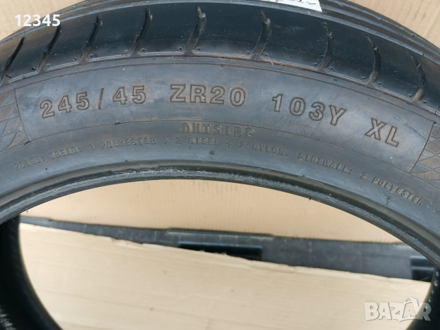245/45ZR20 dot20-№865, снимка 11 - Гуми и джанти - 51452022