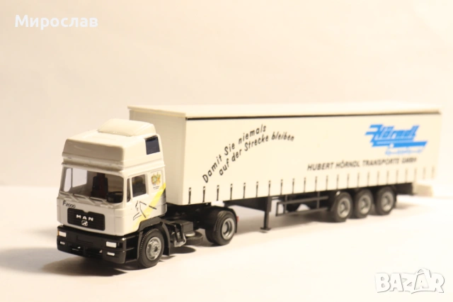 AWM H0 1/87 MAN TIR ВЛЕКАЧ КАМИОН МОДЕЛ КОЛИЧКА, снимка 2 - Колекции - 53385434