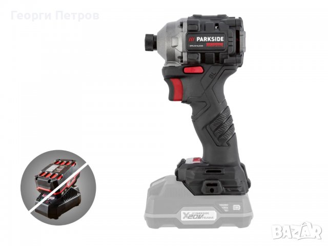 Нов Импакт Ударен винтоверт Parkside 226Nm Performance безчетков Куфар, снимка 3 - Винтоверти - 37993615