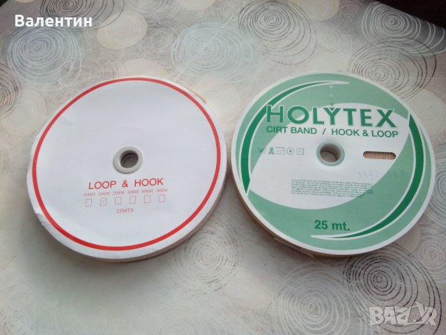 Ленти Велкро (HOOK & LOOP), ширина 2 см., снимка 2 - Други - 38981693