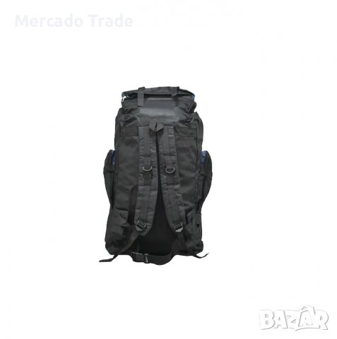 Туристическа раница Mercado Trade, Текстил, 80 л., 22026, Тъмносин, снимка 4 - Спортна екипировка - 37983500