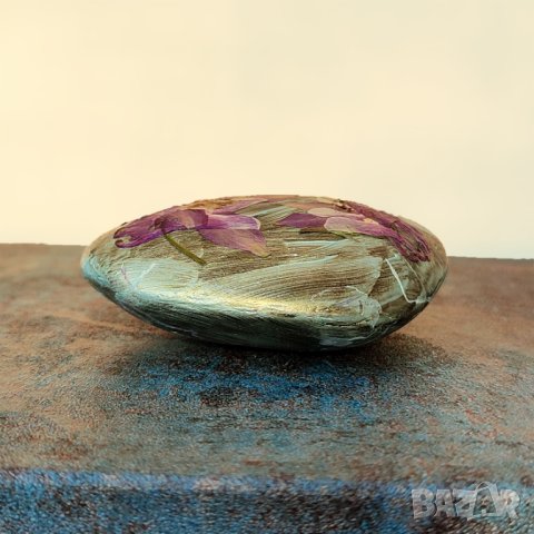 Преспапиета -- хербарии върху камъни, снимка 5 - Други - 43854706