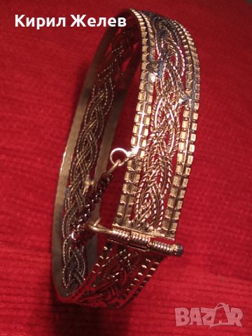 СТАРИНЕН СТИЛ ФИЛИГРАННА ГРИВНА НАКИТ за НОСИЯ МАЙСТОРСКИ ПОСРЕБРЕН 9367, снимка 4 - Гривни - 30331198