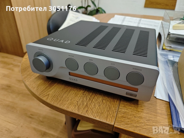 Quad 3 -Интегриран усилвател, снимка 2 - Ресийвъри, усилватели, смесителни пултове - 52681442