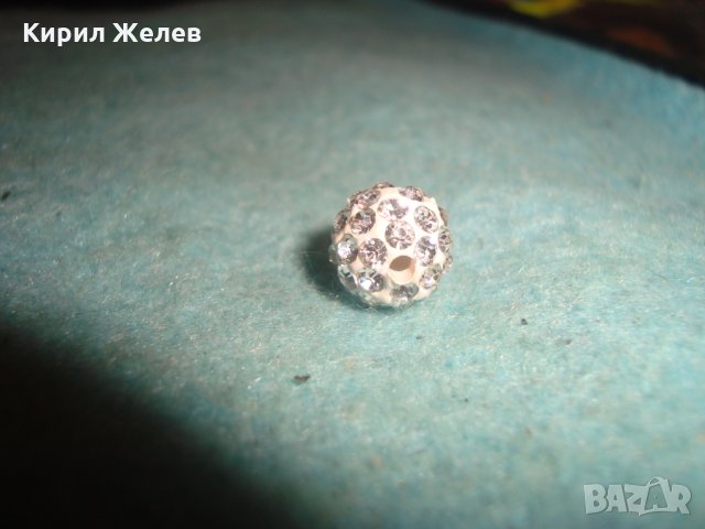 СКЪПОЦЕННО ТОПЧЕ с ИНКРУСТИРАНИ ФАСЕТИРАНИ КРИСТАЛЧЕТА за НАНИЗ БИЖУ НАКИТ 25477, снимка 5 - Други - 35517778