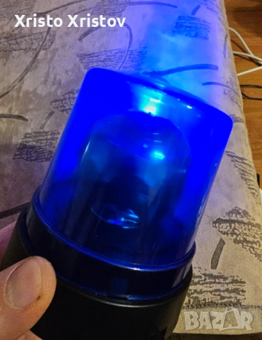 Полицейска лампа, снимка 3 - Друга електроника - 53441640