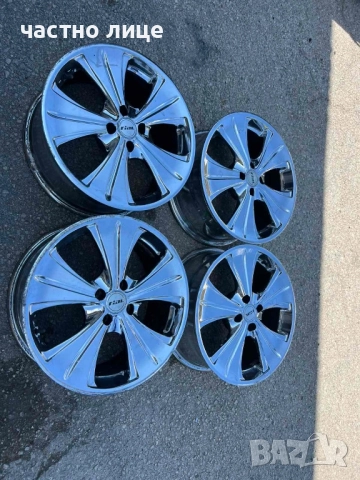 4 броя алуминиеви джанти 17цола,4/100, снимка 2 - Гуми и джанти - 51446914