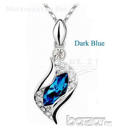 Колие с камъни - различни цветове, снимка 3 - Колиета, медальони, синджири - 33332507