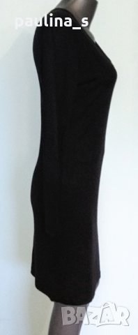 "Малка Черна Рокля" / парти рокля / рокля за офис или повод с дълъг ръкав / голям размер , снимка 4 - Рокли - 26774584