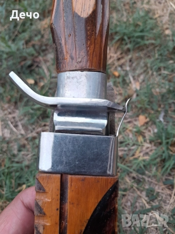 Красив и Атрактивен нож ръчна изработка и дървена кания , снимка 12 - Ножове - 51886544